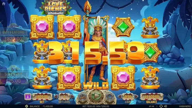 Love And Riches: Eldorado slot screenshot 5