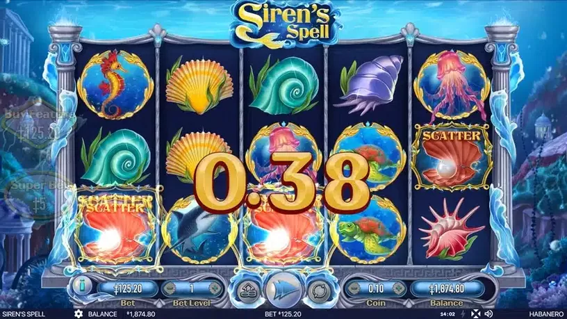 Siren’s Spell slot screenshot 2
