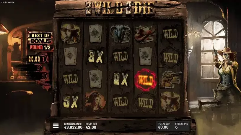 2 Wild 2 Die slot screenshot 8