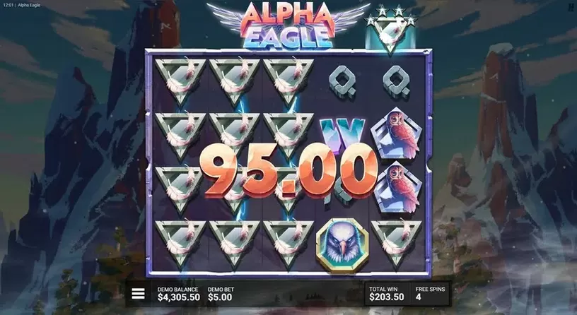 Alpha Eagle slot screenshot 9
