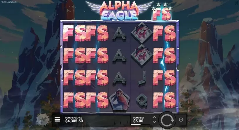Alpha Eagle slot screenshot 4