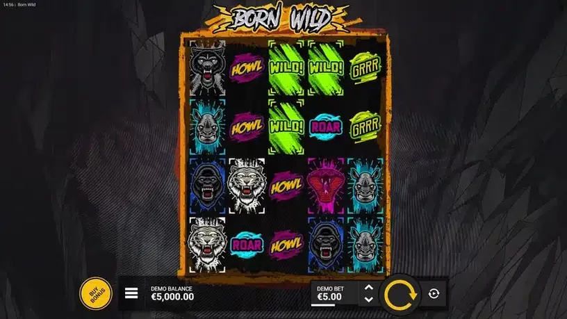 Born Wild slot screenshot 1