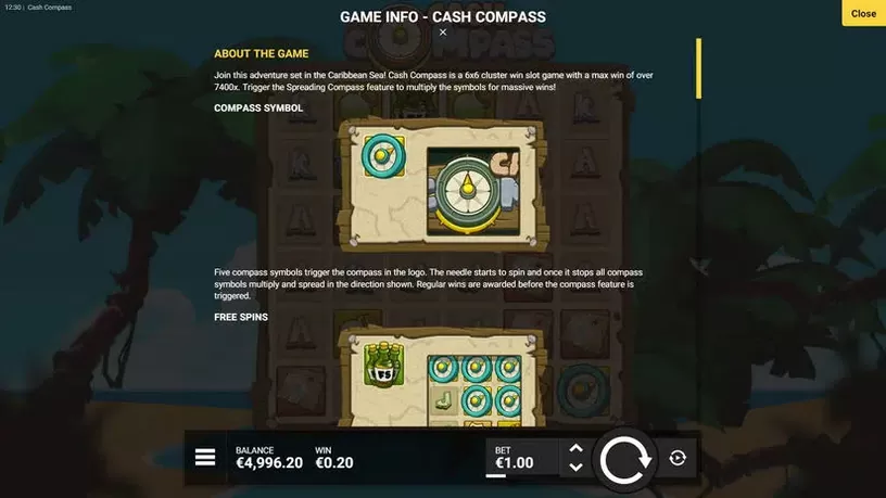 Cash Compass slot screenshot 4