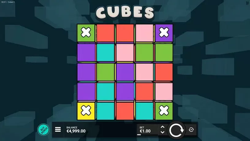 Cubes 2 slot screenshot 1