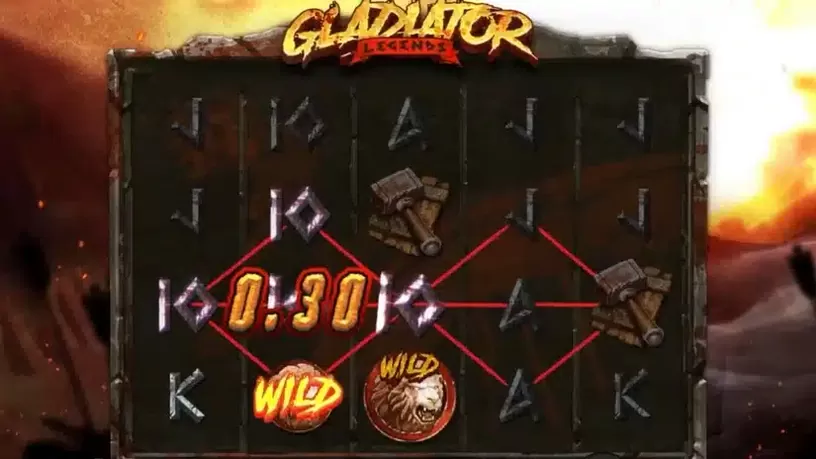 Gladiator Legends slot screenshot 1