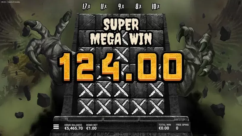 Hand of Anubis slot screenshot 13