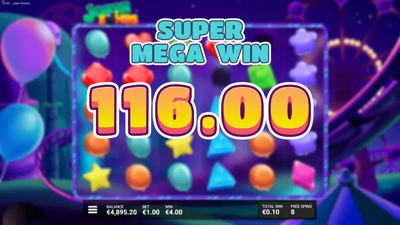 Joker Bombs slot screenshot 6