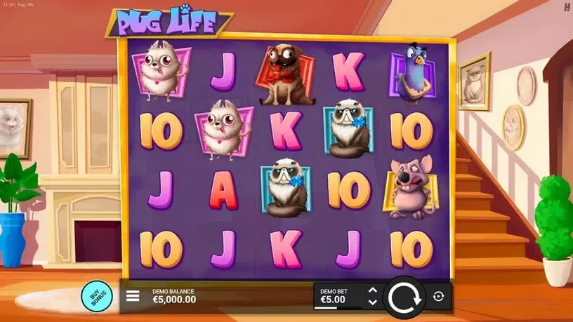 Pug Life slot screenshot 1