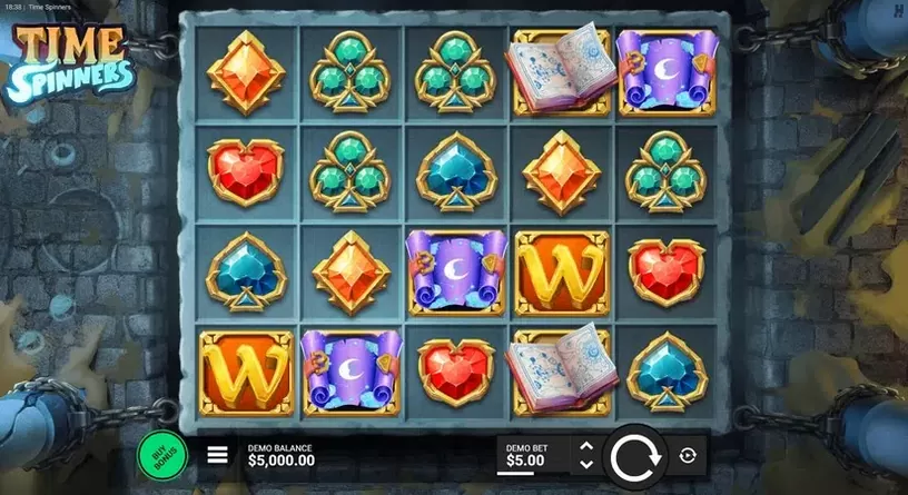 Time Spinners slot screenshot 1