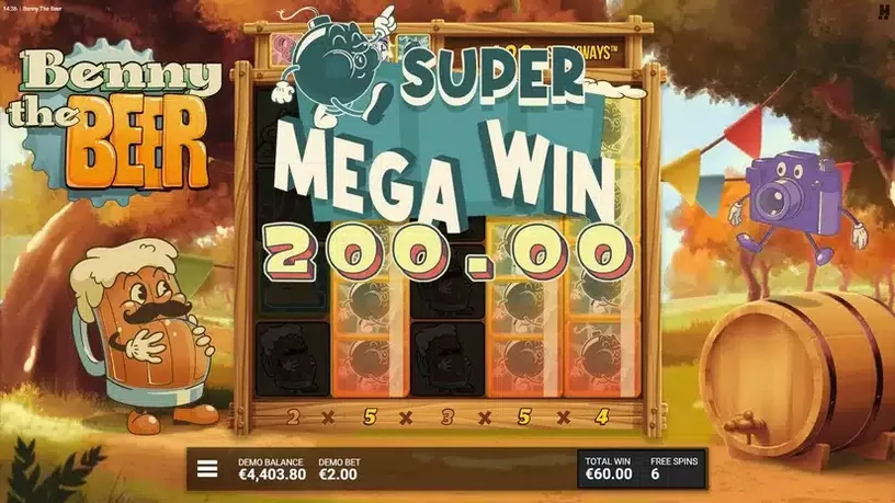 Benny The Beer slot screenshot 6