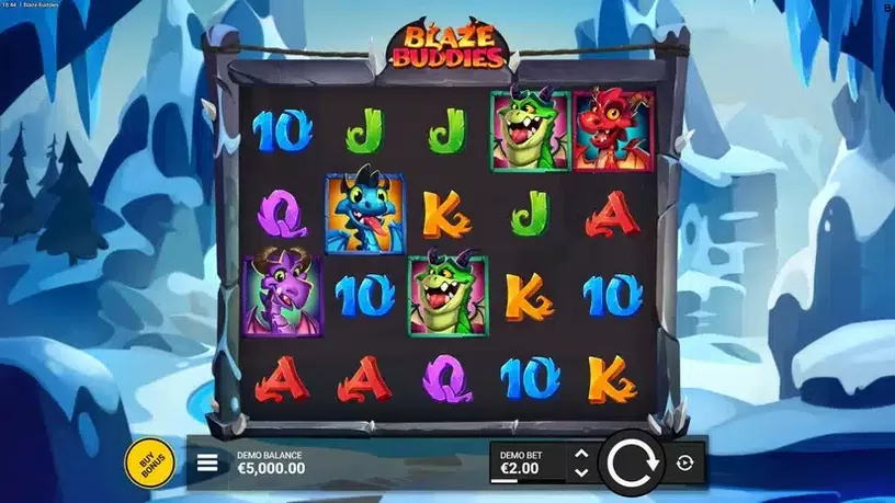 Blaze Buddies slot screenshot 1