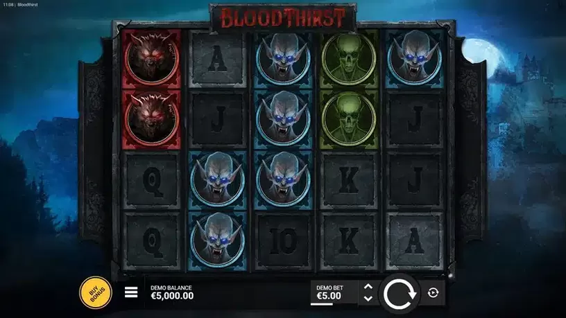 Bloodthirst slot screenshot 1