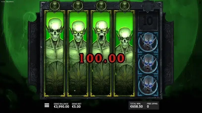 Bloodthirst slot screenshot 7