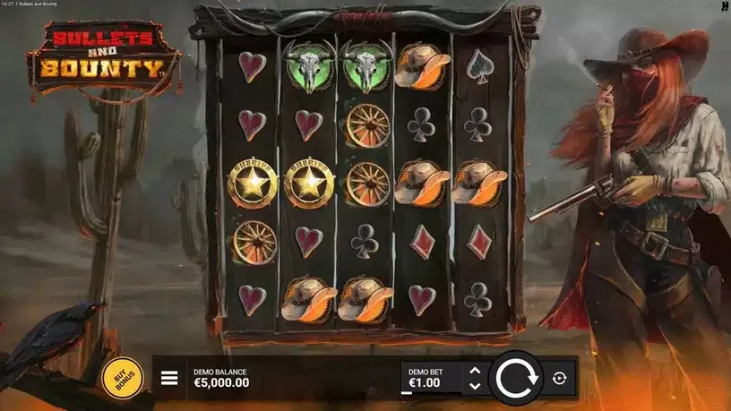 Bullets and Bounty slot screenshot 1