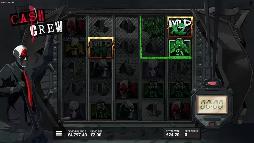 Cash Crew slot screenshot 4