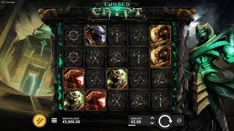 Cursed Crypt slot screenshot 1