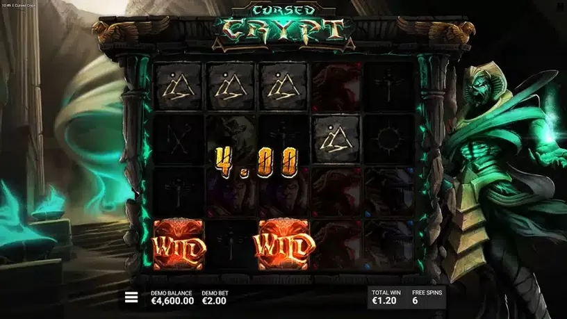 Cursed Crypt slot screenshot 4