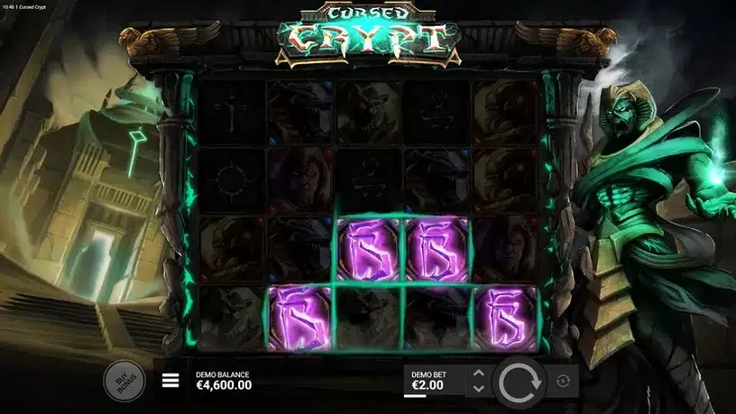 Cursed Crypt slot screenshot 2