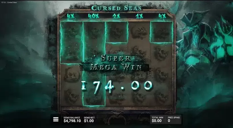 Cursed Seas slot screenshot 7
