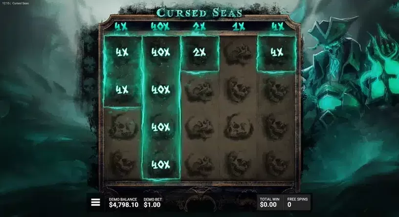 Cursed Seas slot screenshot 6