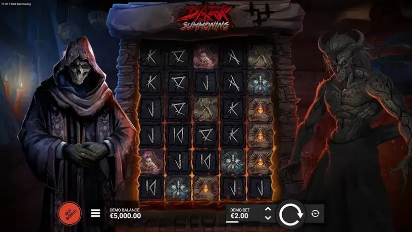 Dark Summoning slot screenshot 1