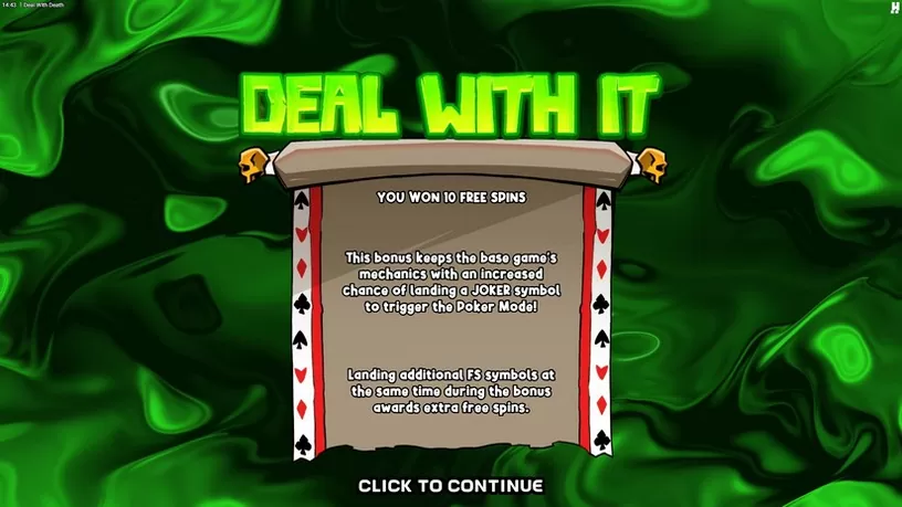 Deal With Death slot screenshot 2