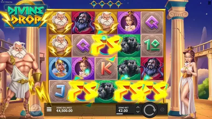 Divine Drop slot screenshot 2