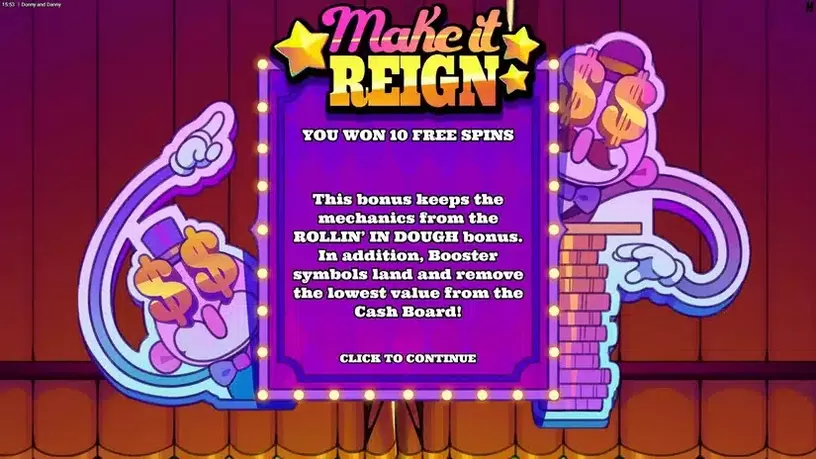 Donny And Danny slot screenshot 3