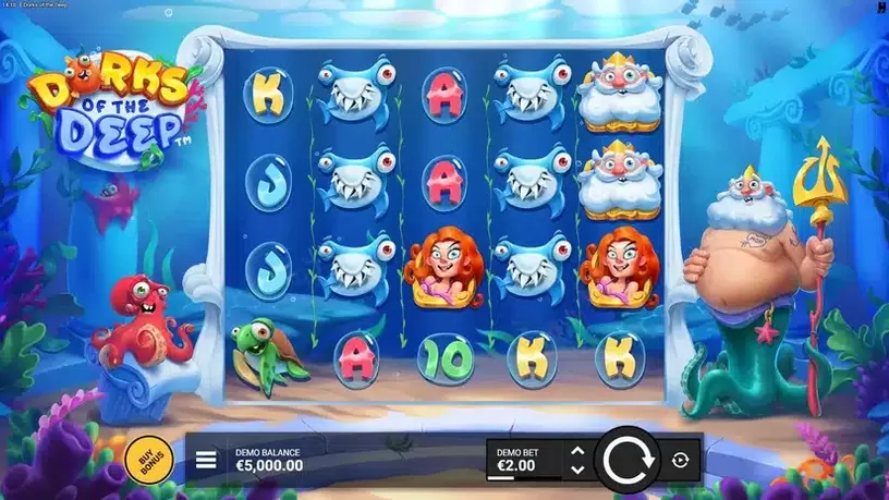 Dorks of the Deep slot screenshot 1