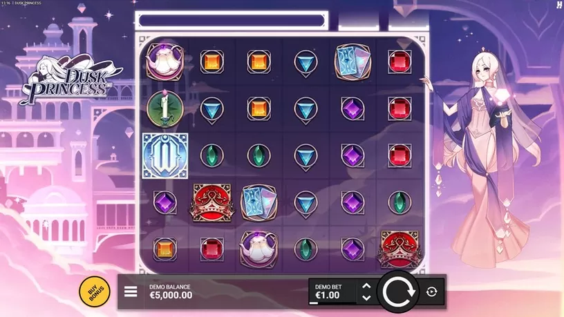 Dusk Princess slot screenshot 1