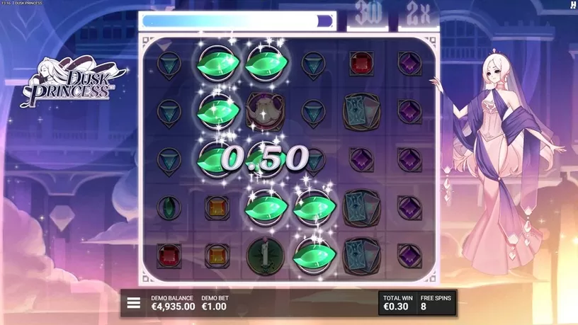 Dusk Princess slot screenshot 4
