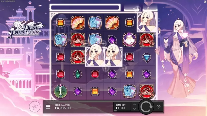 Dusk Princess slot screenshot 2