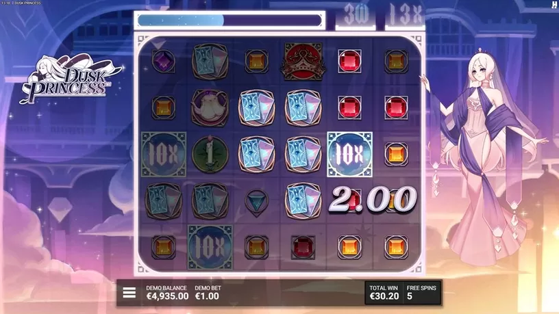 Dusk Princess slot screenshot 6