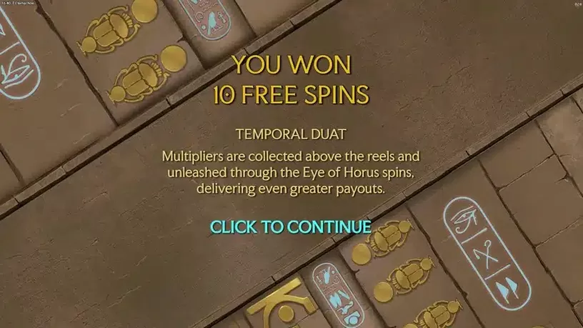 Eternal Nile slot screenshot 5