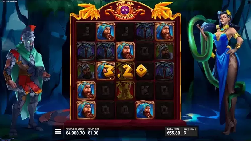 Eye of Medusa slot screenshot 5