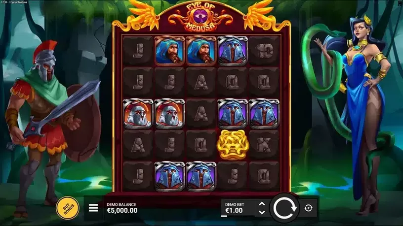 Eye of Medusa slot screenshot 1