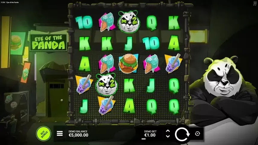 Eye of the Panda slot screenshot 1
