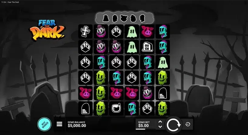 Fear the Dark slot screenshot 1