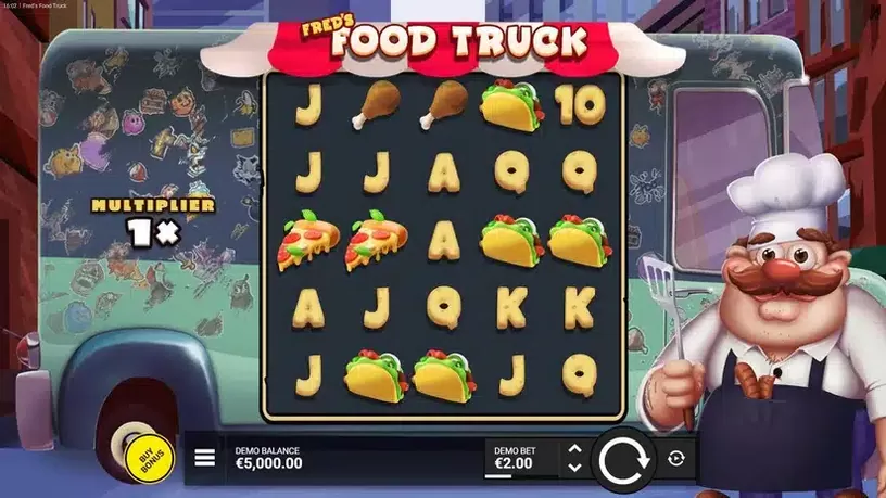 Fred’s Food Truck slot screenshot 1