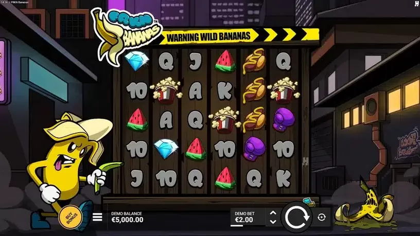 FRKN Bananas slot screenshot 1