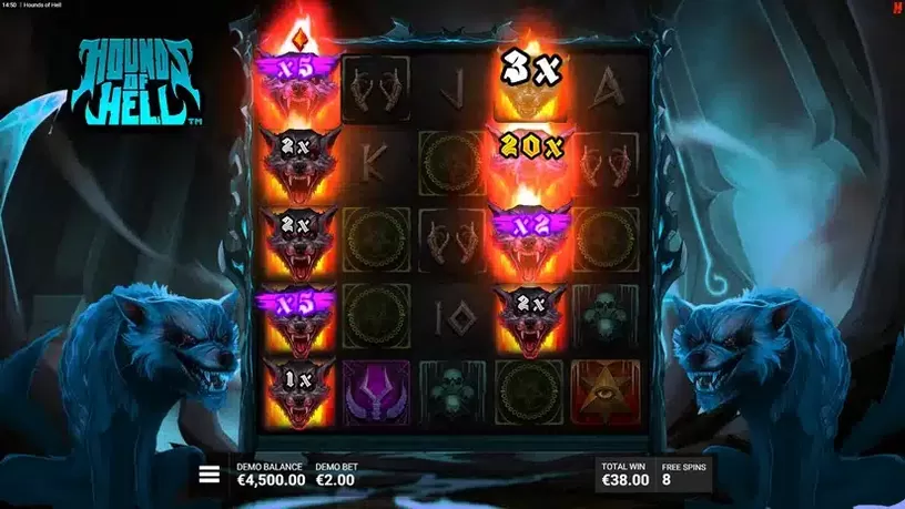 Hounds of Hell slot screenshot 5