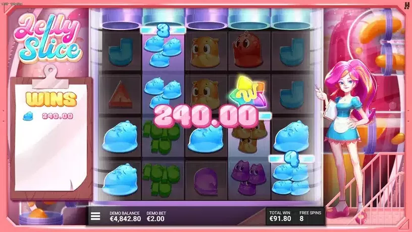 Jelly Slice slot screenshot 6