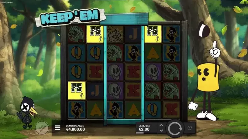 Keep ‘Em slot screenshot 1