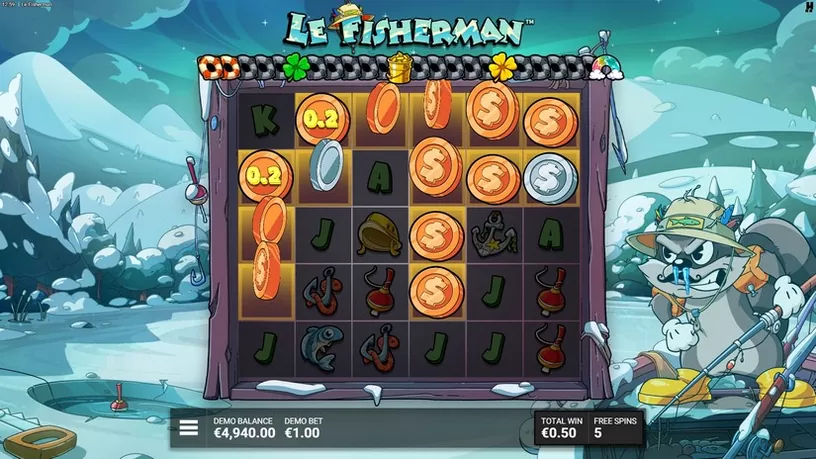 Le Fisherman slot screenshot 4