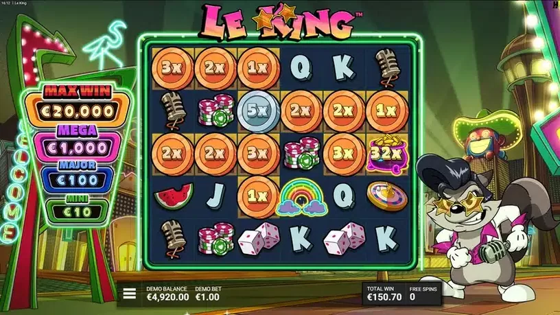 Le King slot screenshot 5