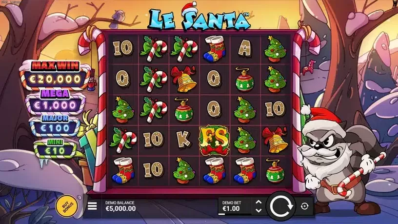 Le Santa slot screenshot 1