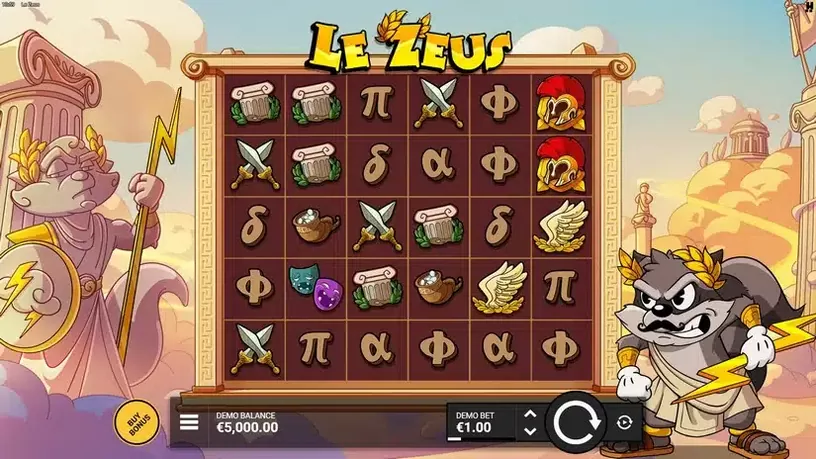 Le Zeus slot screenshot 1