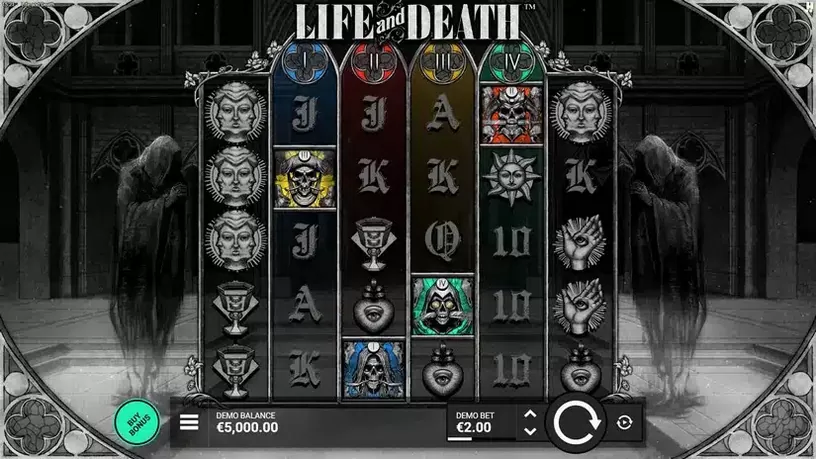 Life and Death slot screenshot 1