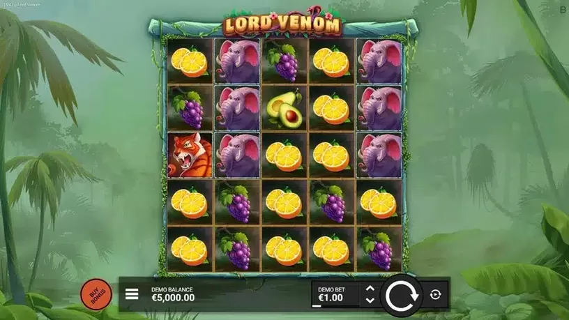 Lord Venom slot screenshot 1