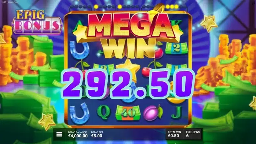 Magic Piggy slot screenshot 6